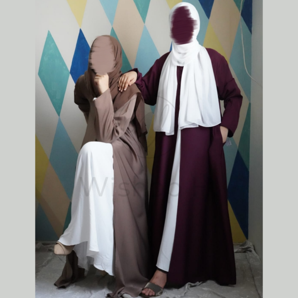 Slit Kimono Abaya