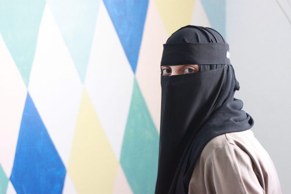 Saudi/Forhead Niqab Without Flap