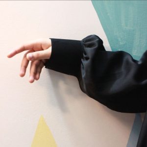 Black Daily Wear Abaya (Cuff Sleeves)