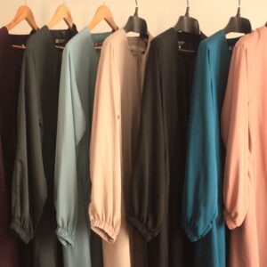 Daily Wear Abaya (Elastic Sleeves)