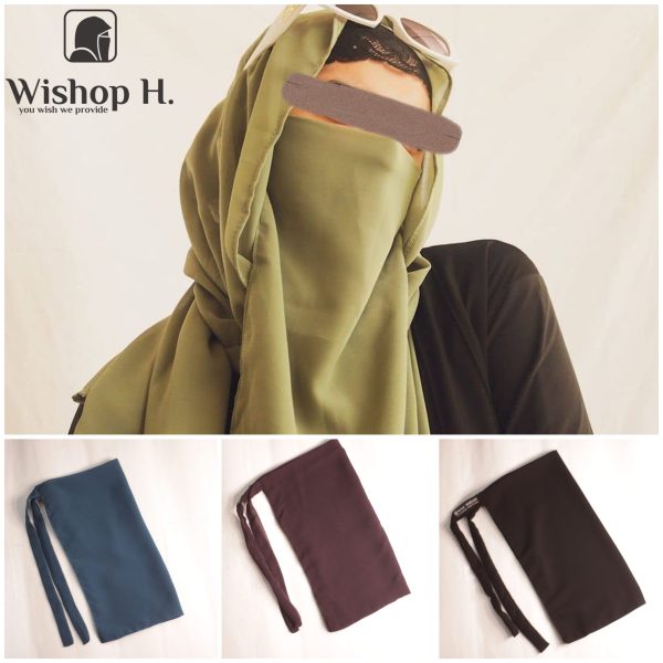 Half Niqab + Hijab Sets