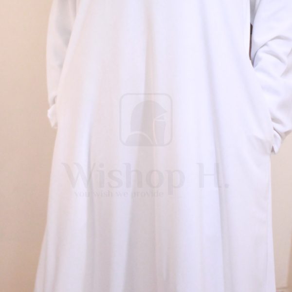 White Inner Abaya - Image 2