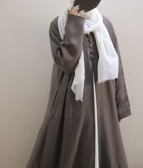 Slit Kimono Abaya - Image 2