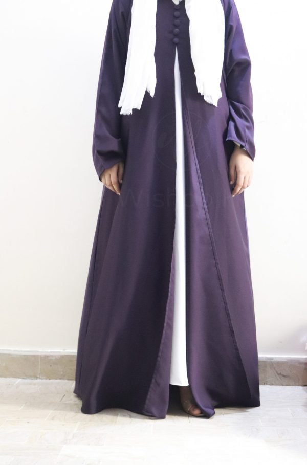 Slit Kimono Abaya - Image 3