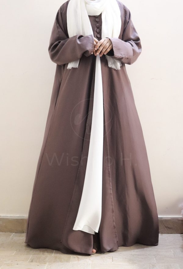 Slit Kimono Abaya - Image 5