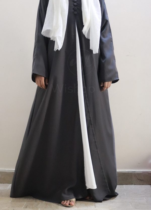 Slit Kimono Abaya - Image 6