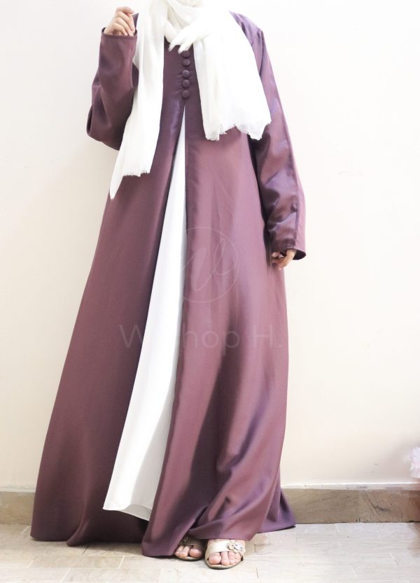 Slit Kimono Abaya - Image 7