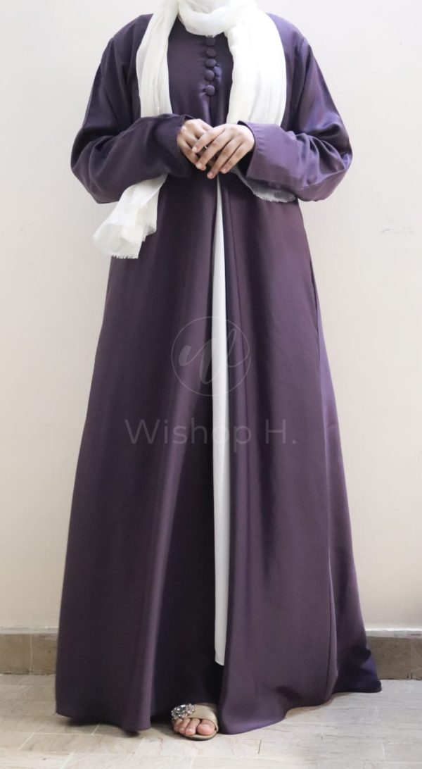 Slit Kimono Abaya - Image 10