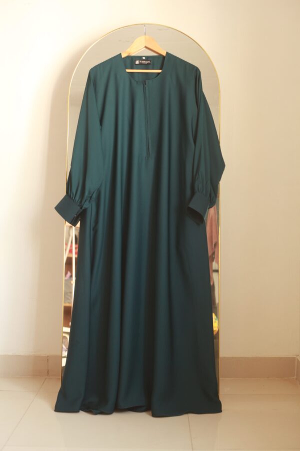 Deep Sea Cuff Sleeves Abaya