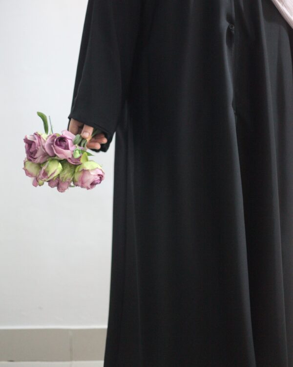 Black Plain Abaya
