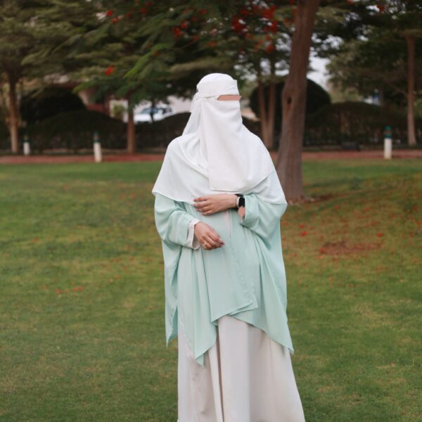 Mint Mist Shrug – Fresh, Modest, and Flowing - Image 4