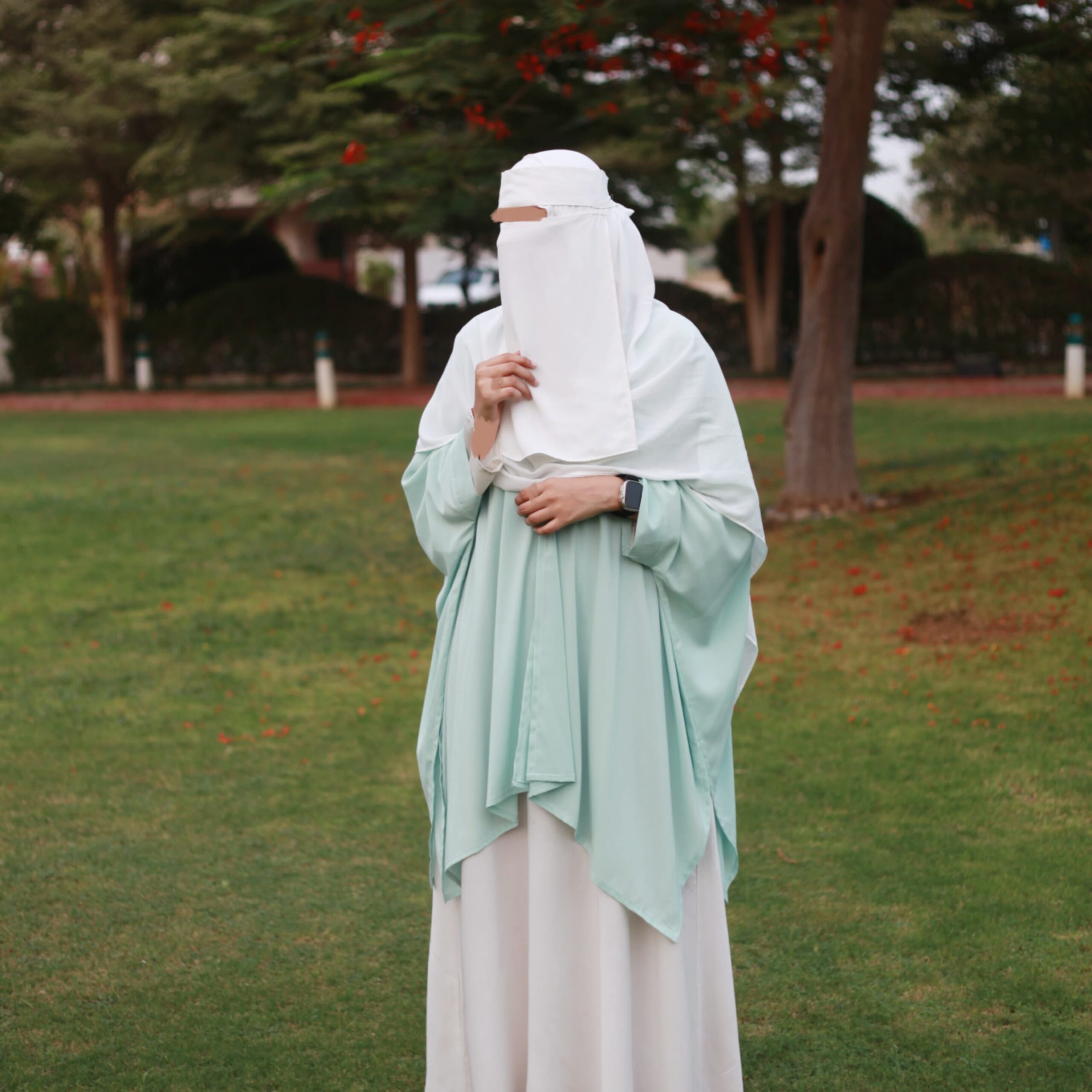 Mint Mist Shrug – Fresh, Modest, and Flowing