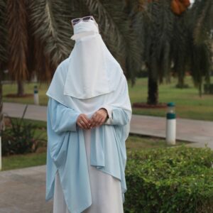 Light Cyan Shrug – Soft, Breezy & Stylish