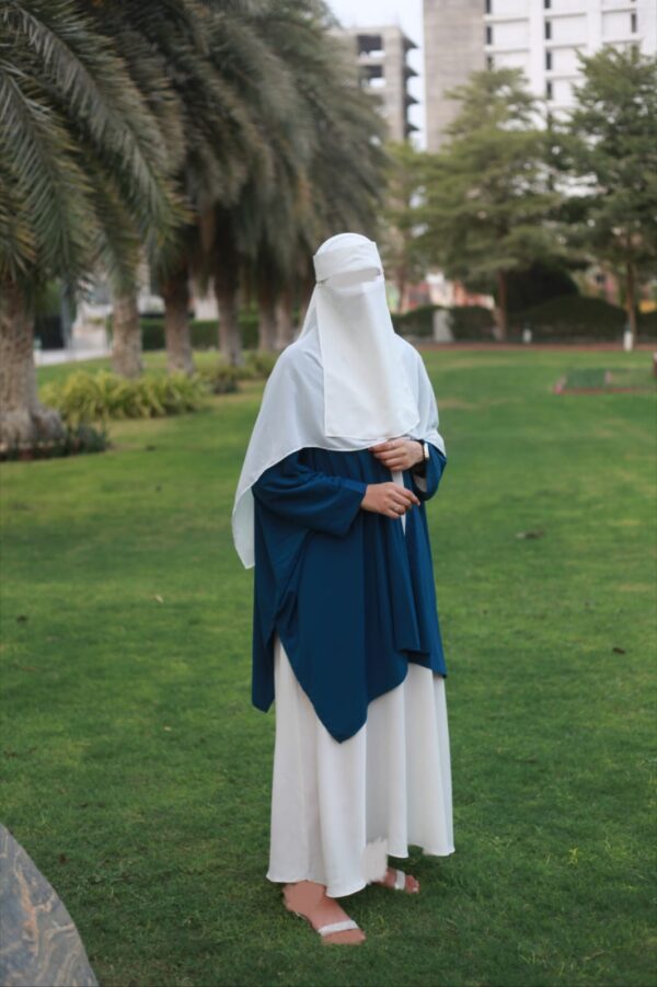 Forest Teal Shrug – Sophisticated Outerwear for Modesty - Image 3