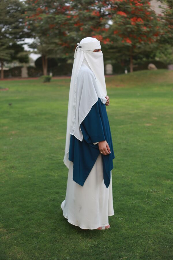 Teal Aura Shrug – Premium Modest Fashion Essential - Image 2
