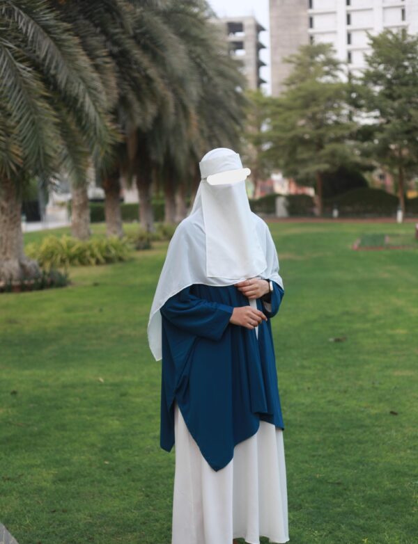 Teal Aura Shrug – Premium Modest Fashion Essential