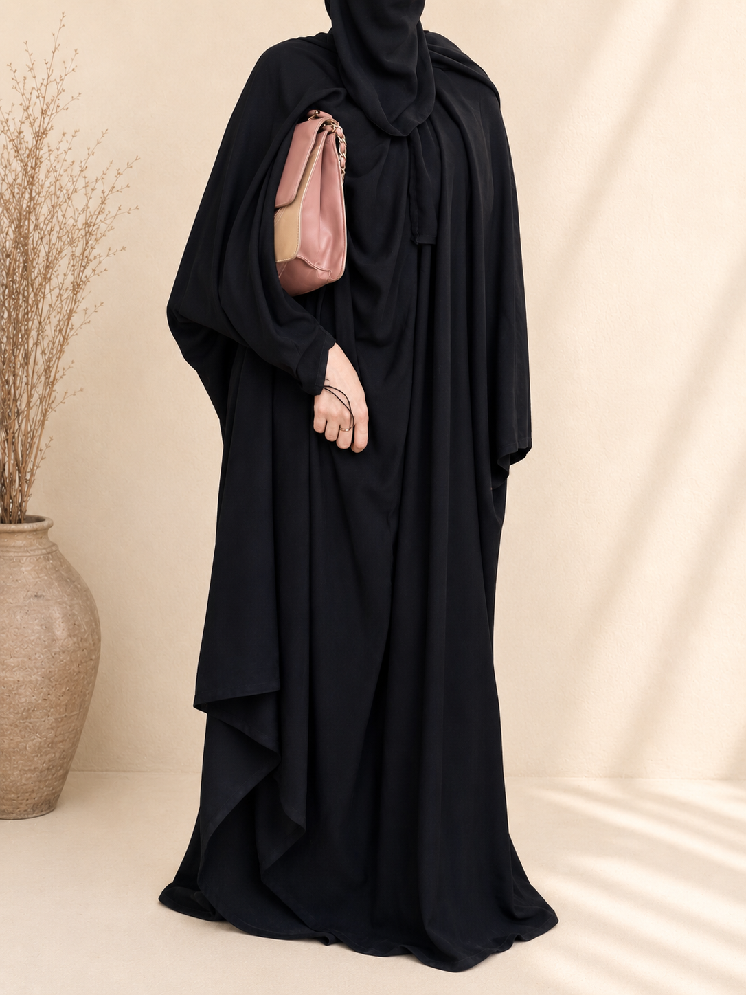 Saudi Jilbab Cape | Full Coverage - Image 2